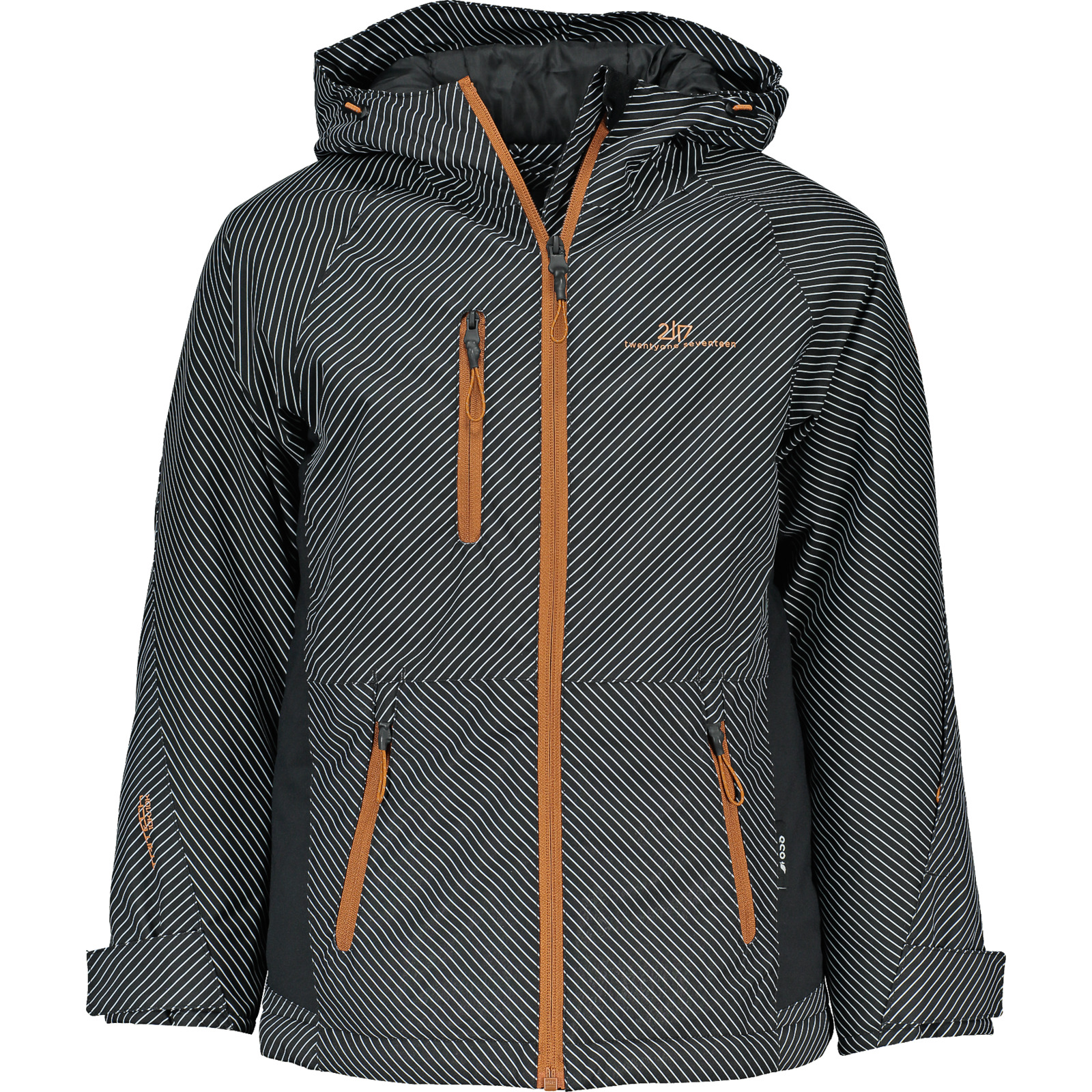 2117 Knatten Ski Jkt Ki, 128, dunkelgrün