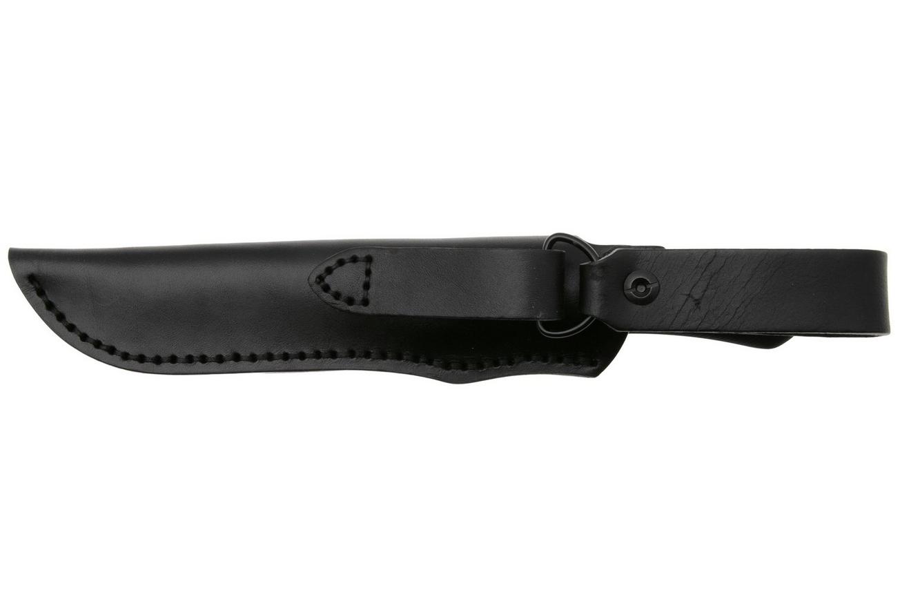 Real Steel Bushcraft Plus II Full Flat Grind 3721F Black G10, bushcraftmes