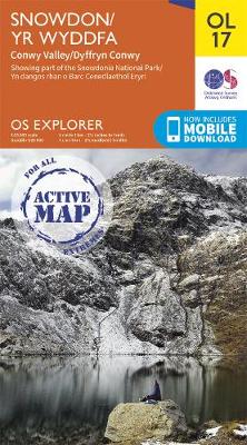 Snowdon - OS Explorer Active OL17 (Sheet map, folded)