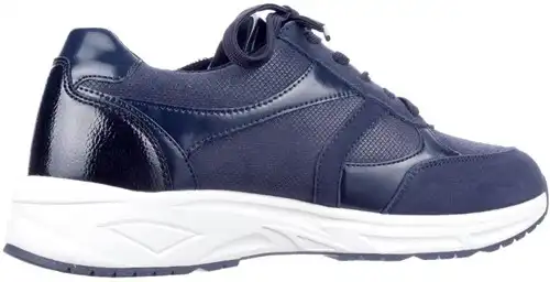 Waldlaufer blauw 703002 H - maat 6 veterschoen blauw - maat 6 Calandschoen