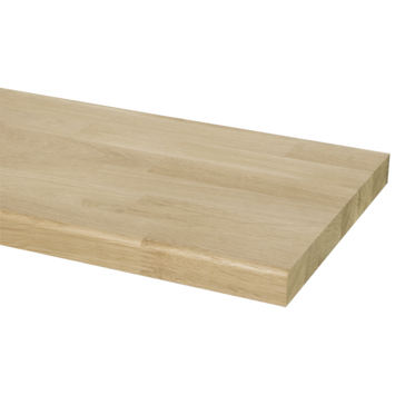 Vensterbank massief eiken 100x25cm 27mm