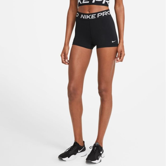 Nike Dame Korte tights Pro 365 3 Inch Shorts Sort