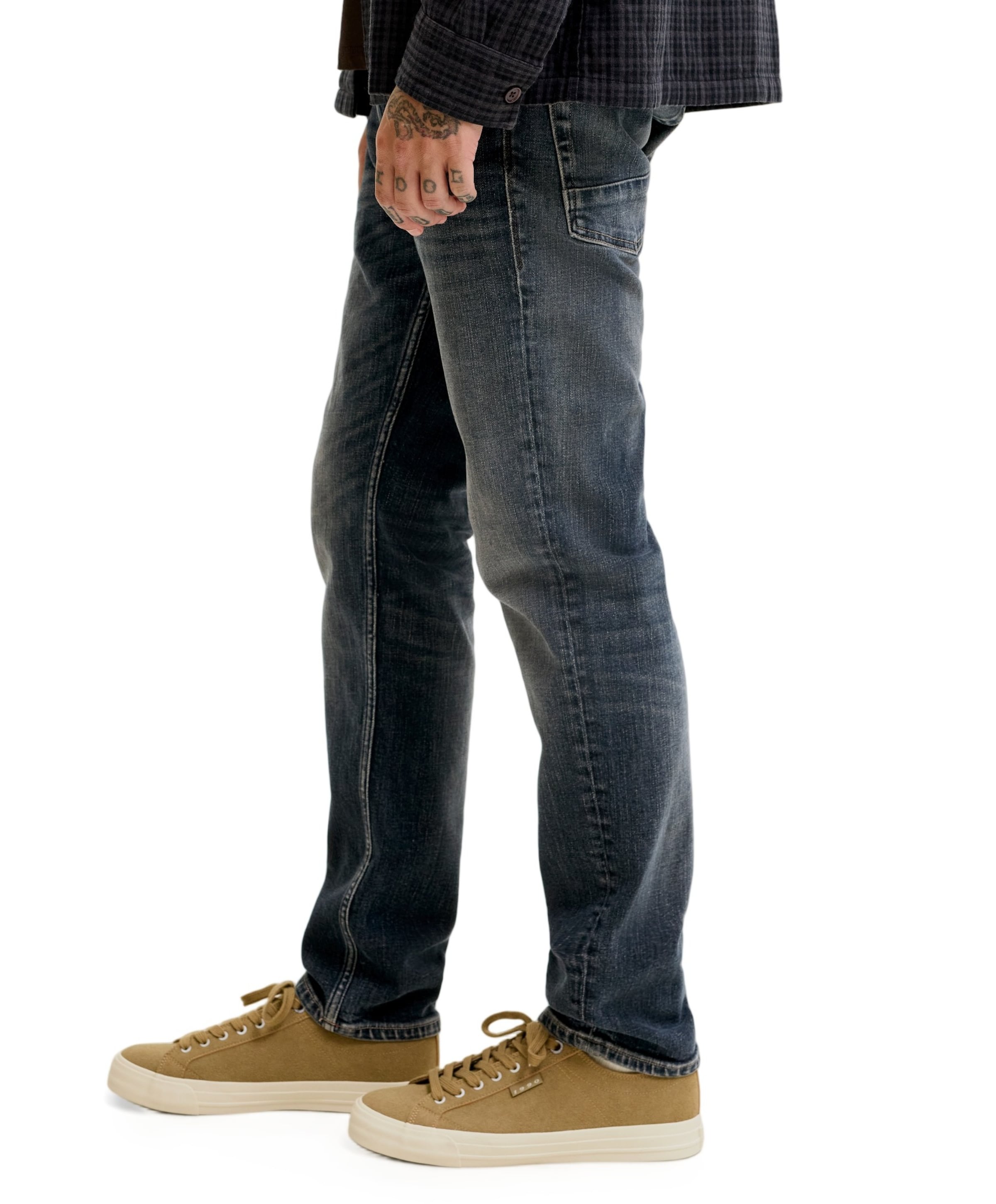 Jack & Jones JJICLARK JJDUKE JJ 696 NOOS heren jeans blauw