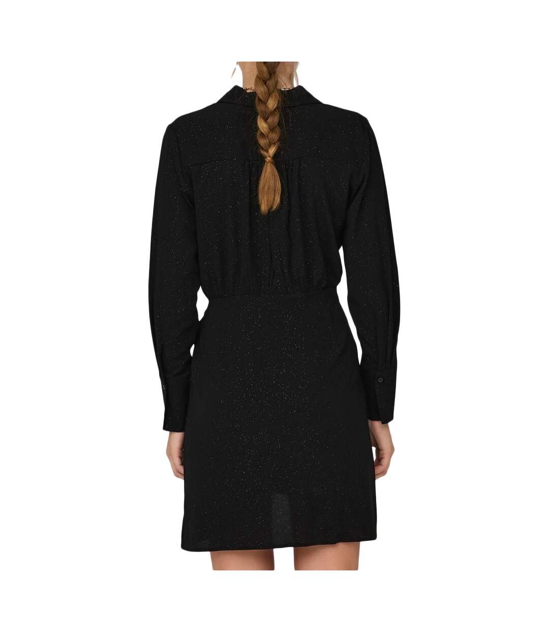 Robe Noir Femme JDY Foil Wrap