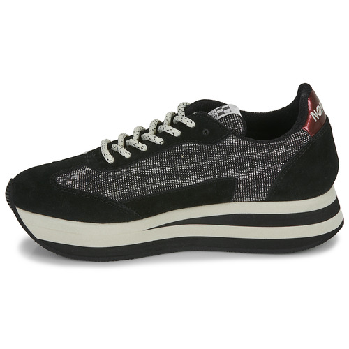 No Name - FLEX M JOGGER - Noir / Blanc