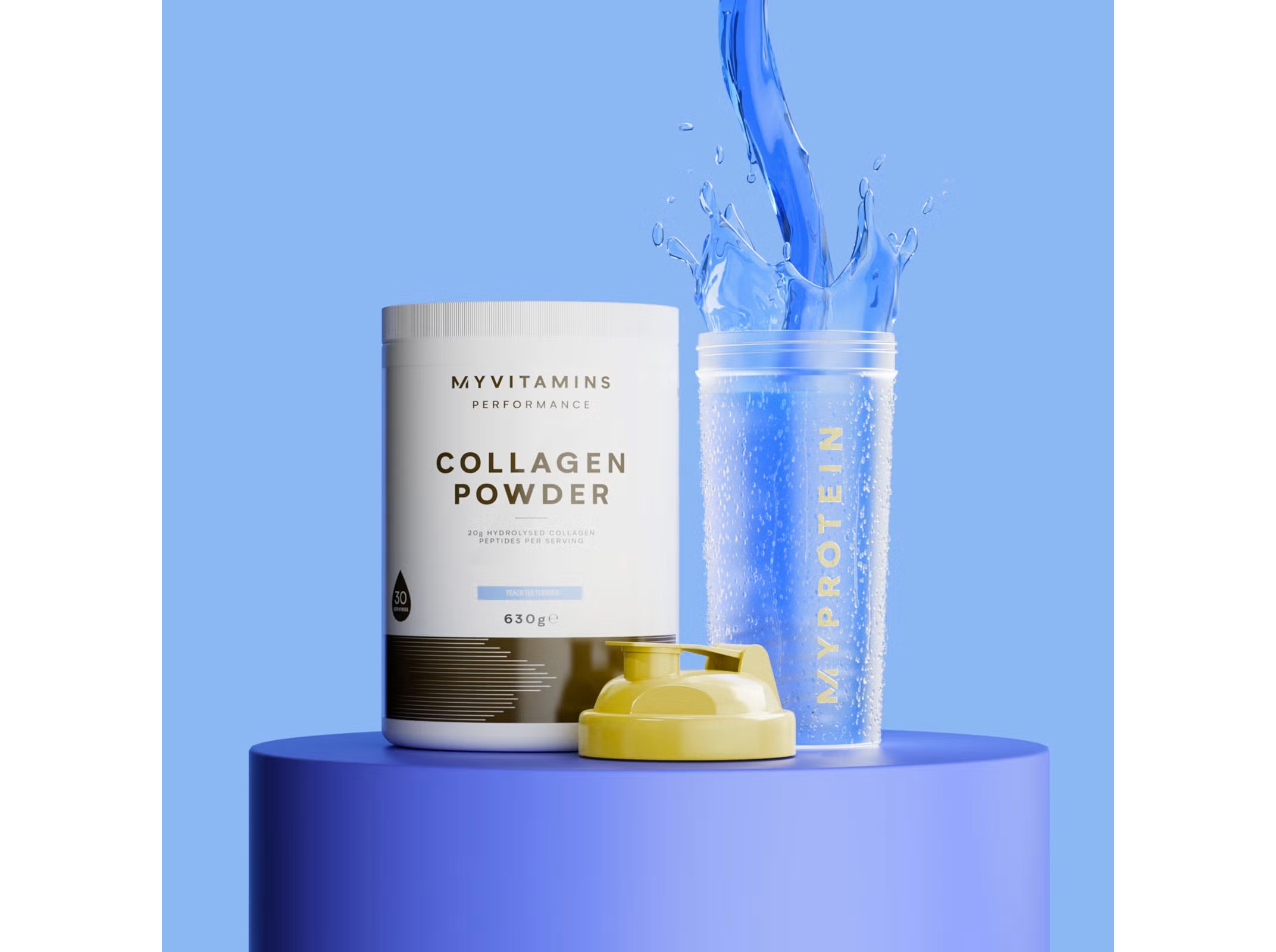COLAGÉNIO MYPROTEIN MYVITAMINS 600GRS