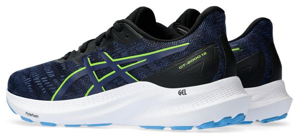 Chaussures de Running Enfant Asics GT-2000 12 GS Noir Bleu