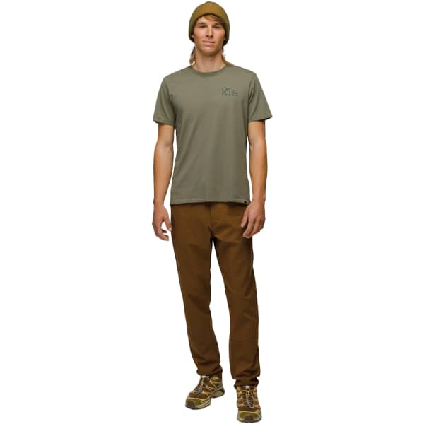T-shirt PRANA EVERYDAY SIGNALS SS TEE M RYE GREEN