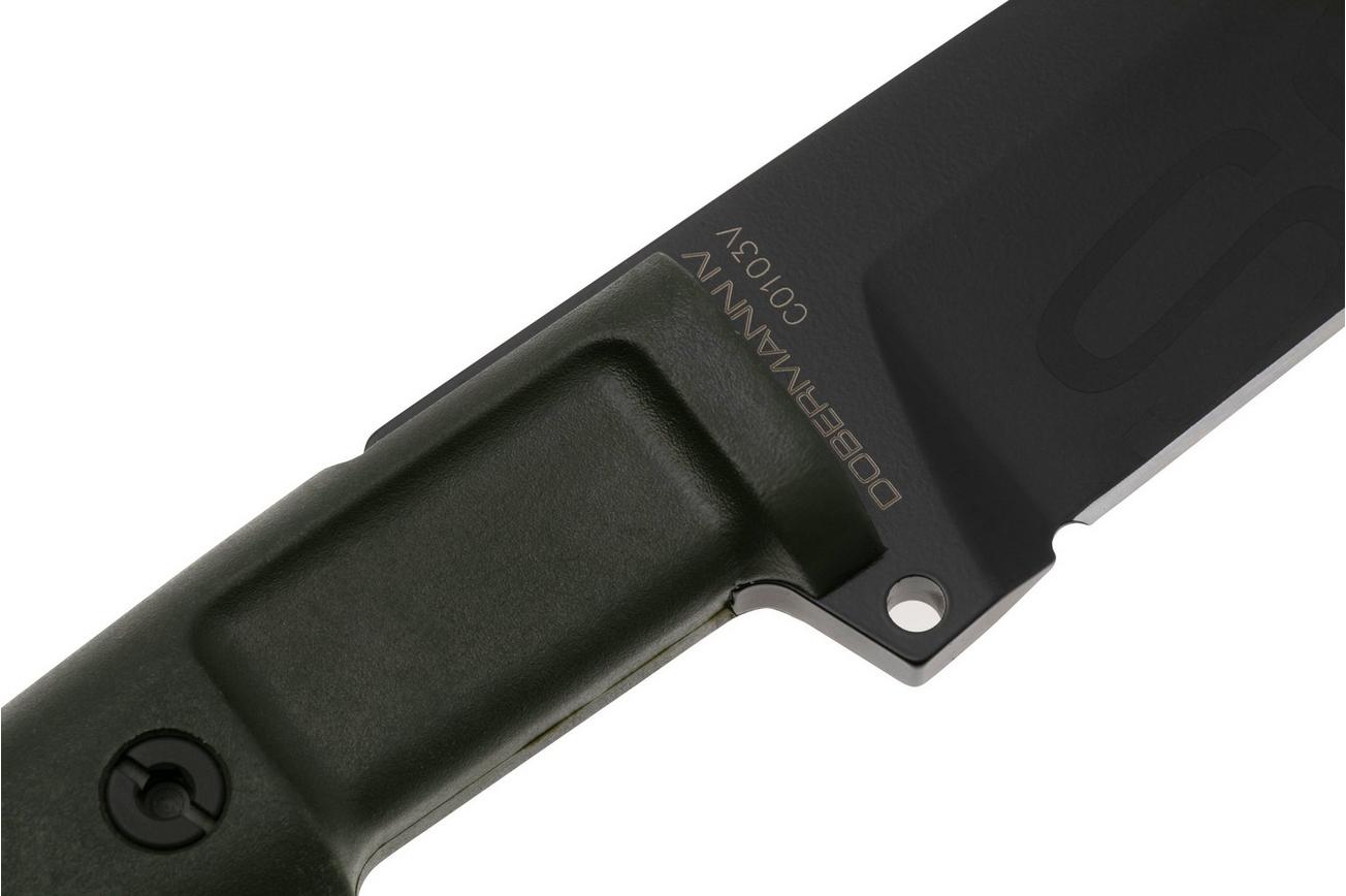 Extrema Ratio Dobermann IV S600, EXP Dark, vaststaand mes