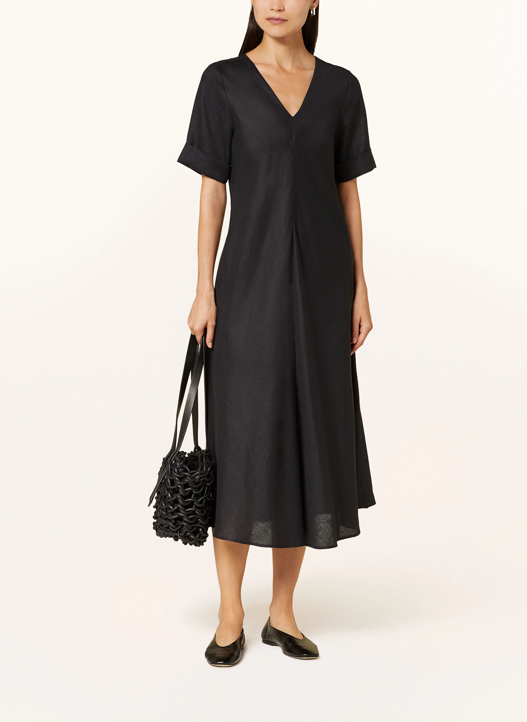 (THE MERCER) N.Y. Leinenkleid
