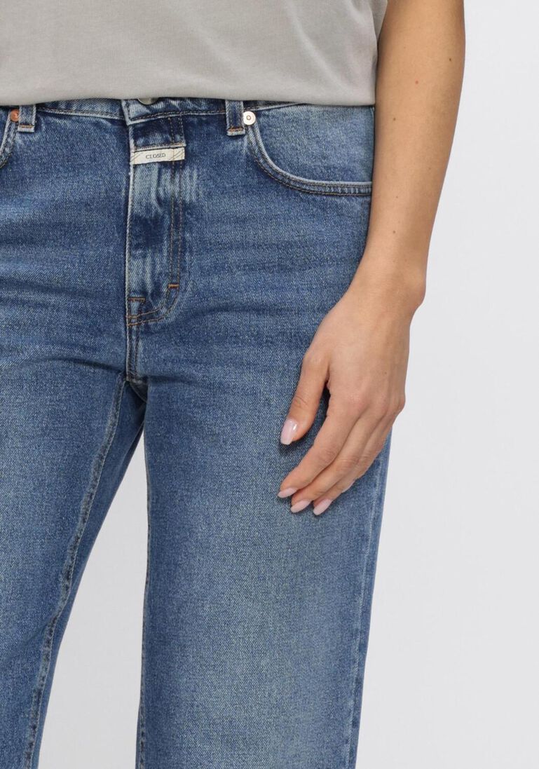blauwe closed straight leg jeans milo