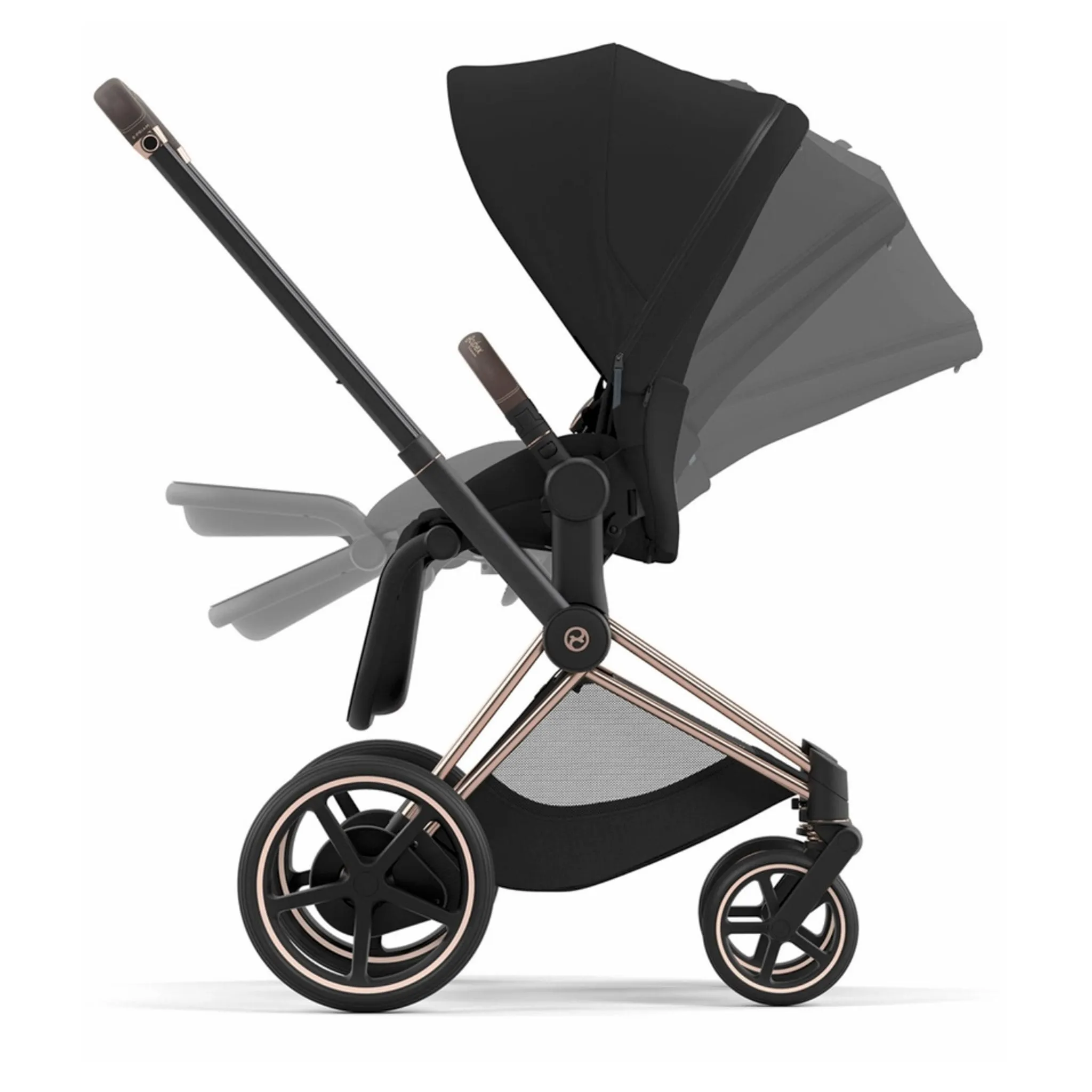 Cybex Poussette Priam - Rosegold Brun