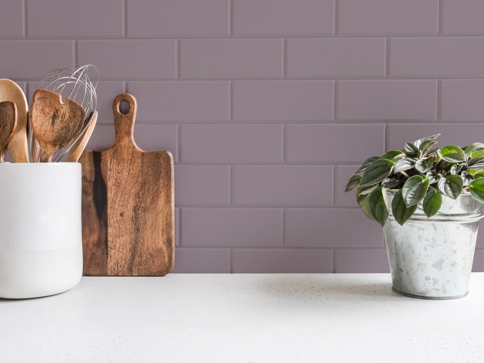The Color Kitchen Wandfarbe Feminine Fig - violett matt - 2,5 Liter