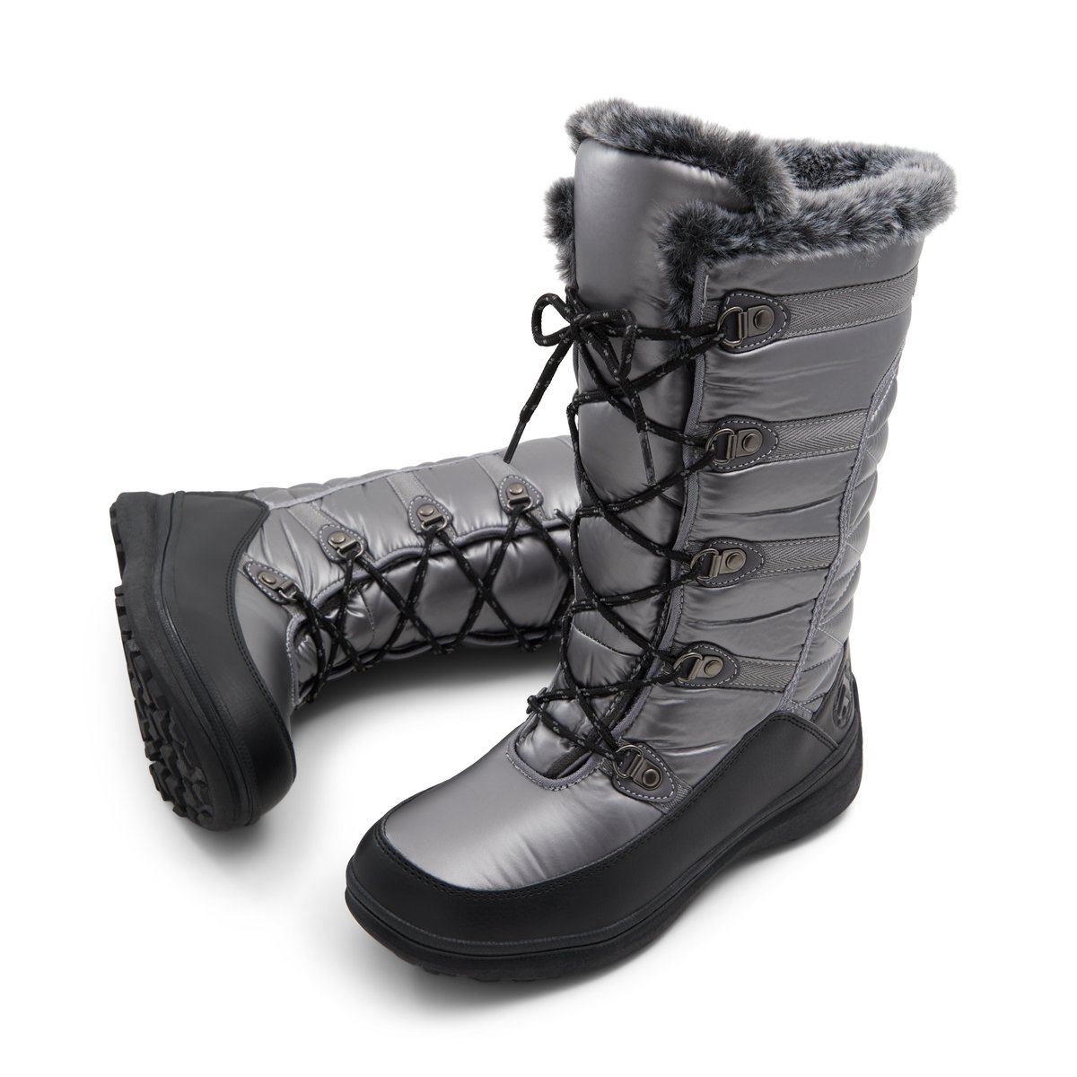 BANFF TRAIL-Vrurbag-Bottes mi-mollet - Gris