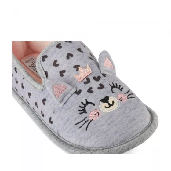 Chaussons GRIS LOVELY SKULL