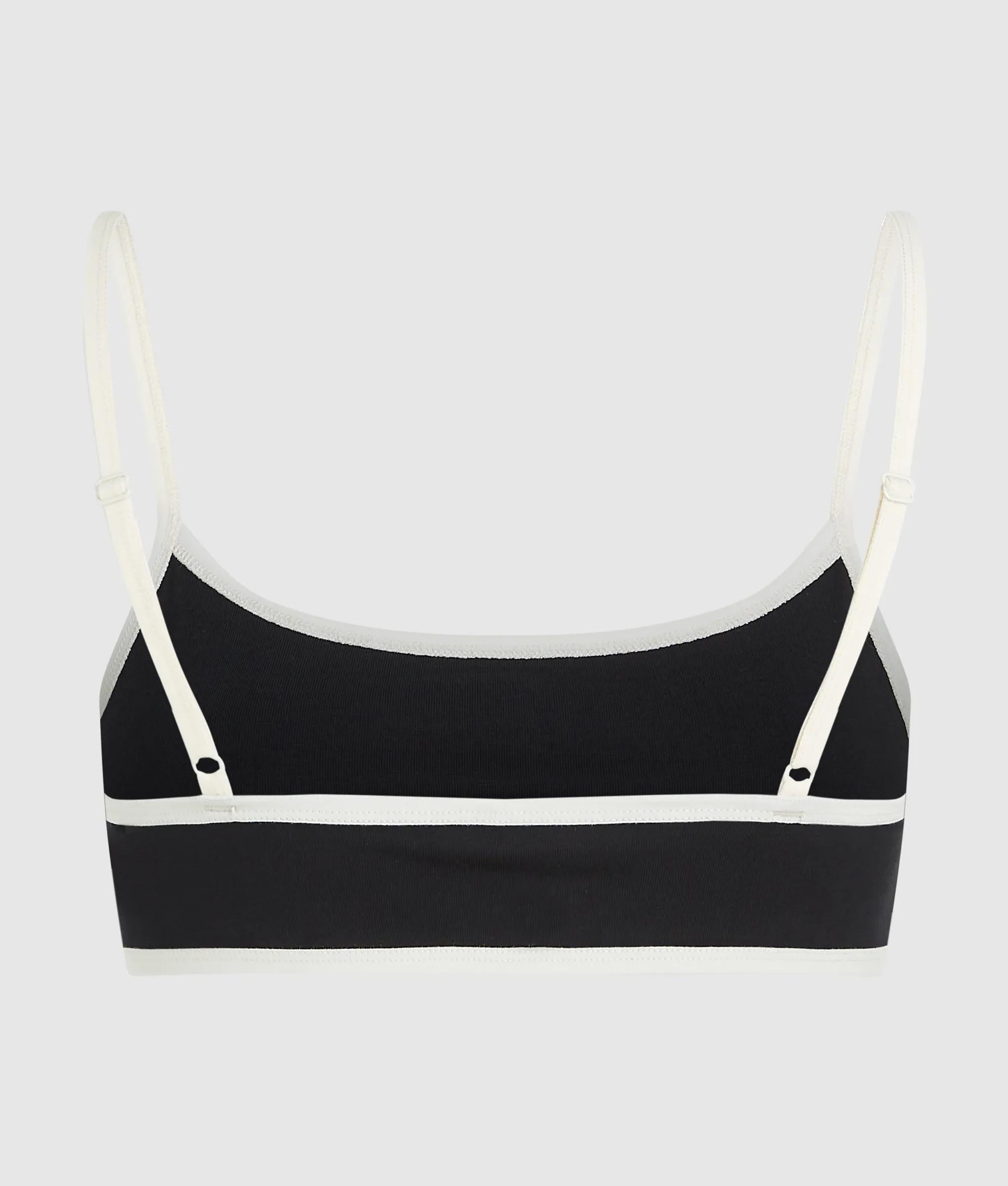 Handtekening bandeau-beha