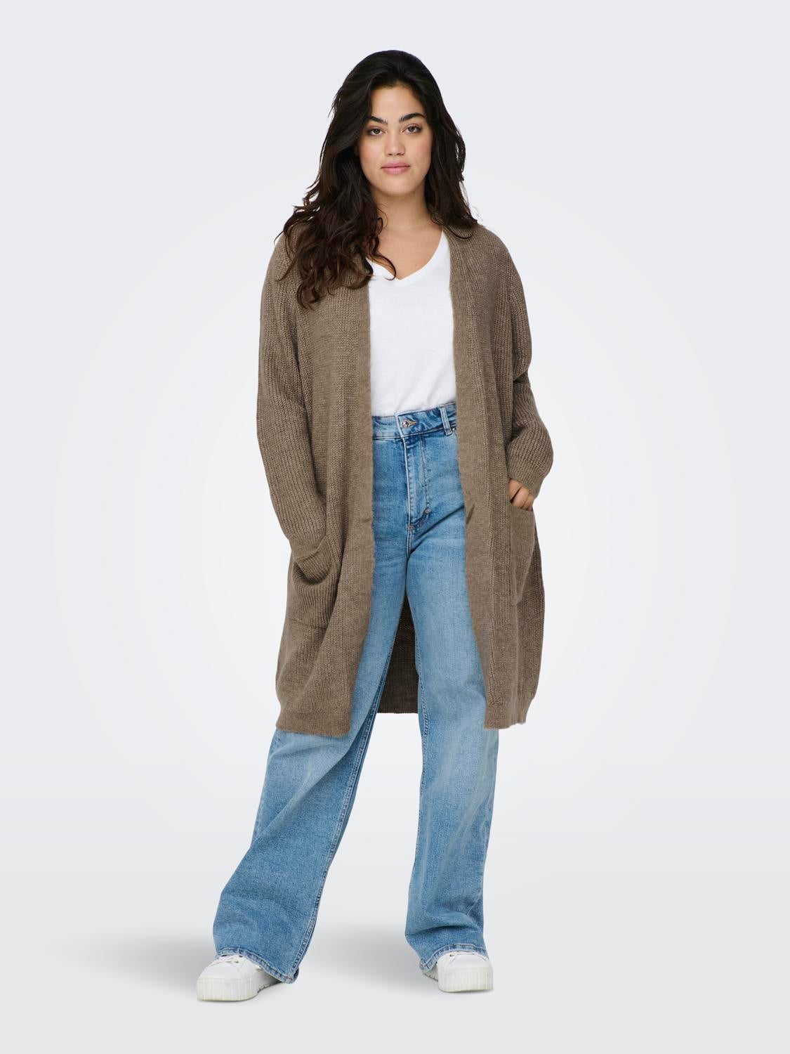 CARJADE Strickjacke Caribou