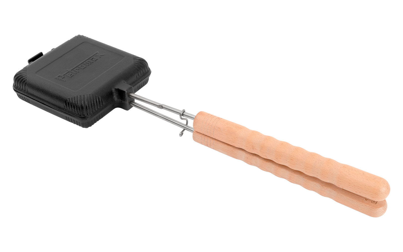 Petromax Gusseisen Sandwicheisen mit Handstab 49,5 cm