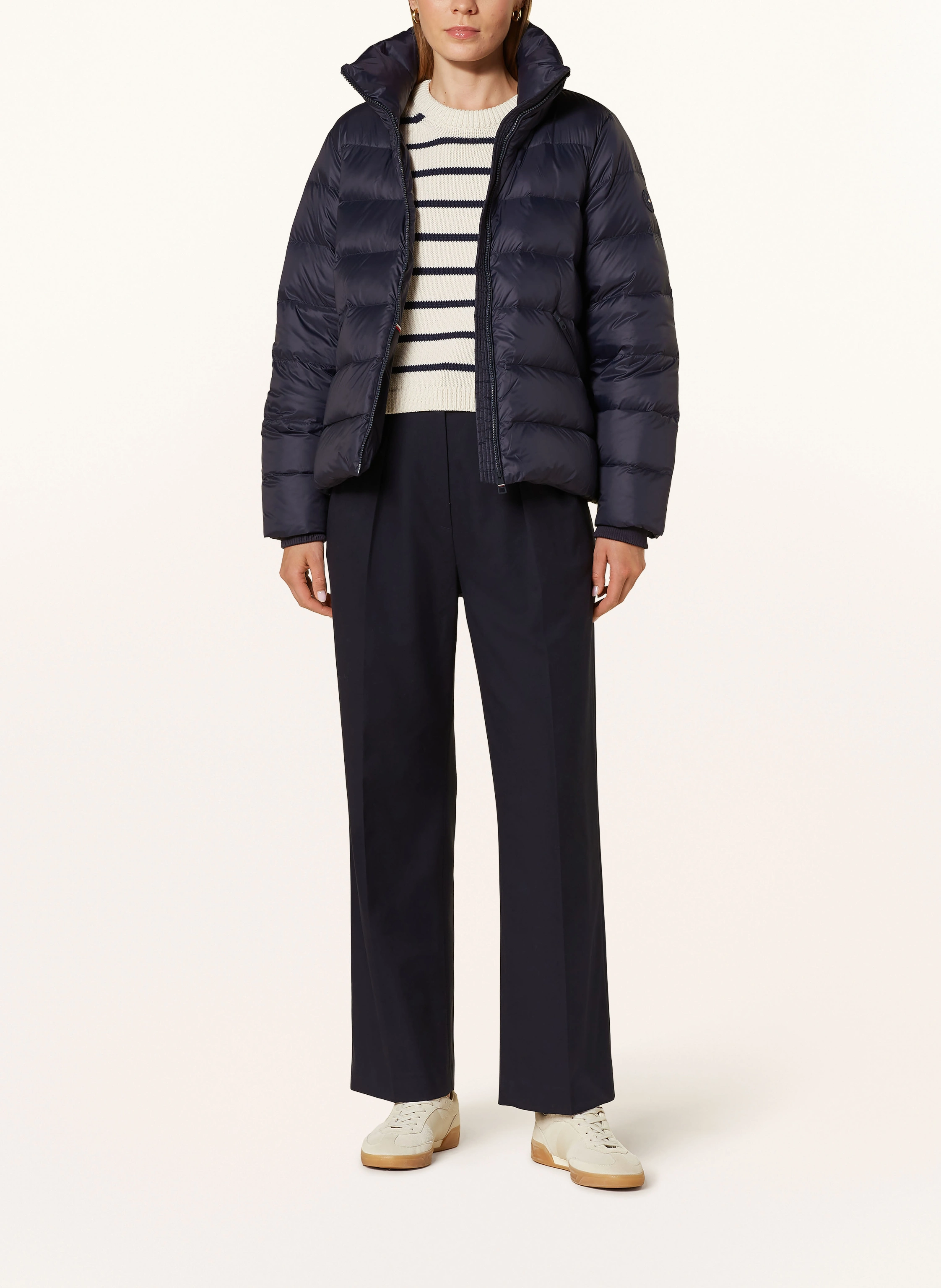 TOMMY HILFIGER Daunenjacke mit abnehmbarer Kapuze