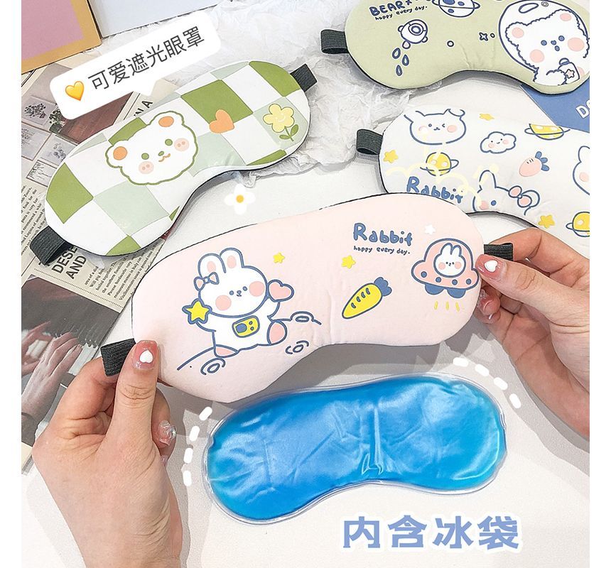 Baburu - Cartoon verkoelend/warm slaapmasker