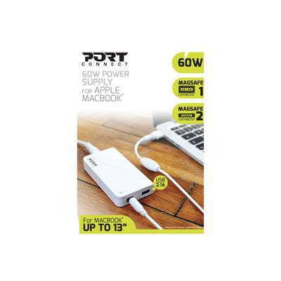 Port Connect - chargeur secteur pour Macbook/Macbook pro 11/12/13