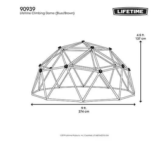 LIFETIME-Klettergerüst »Geodome«, klein