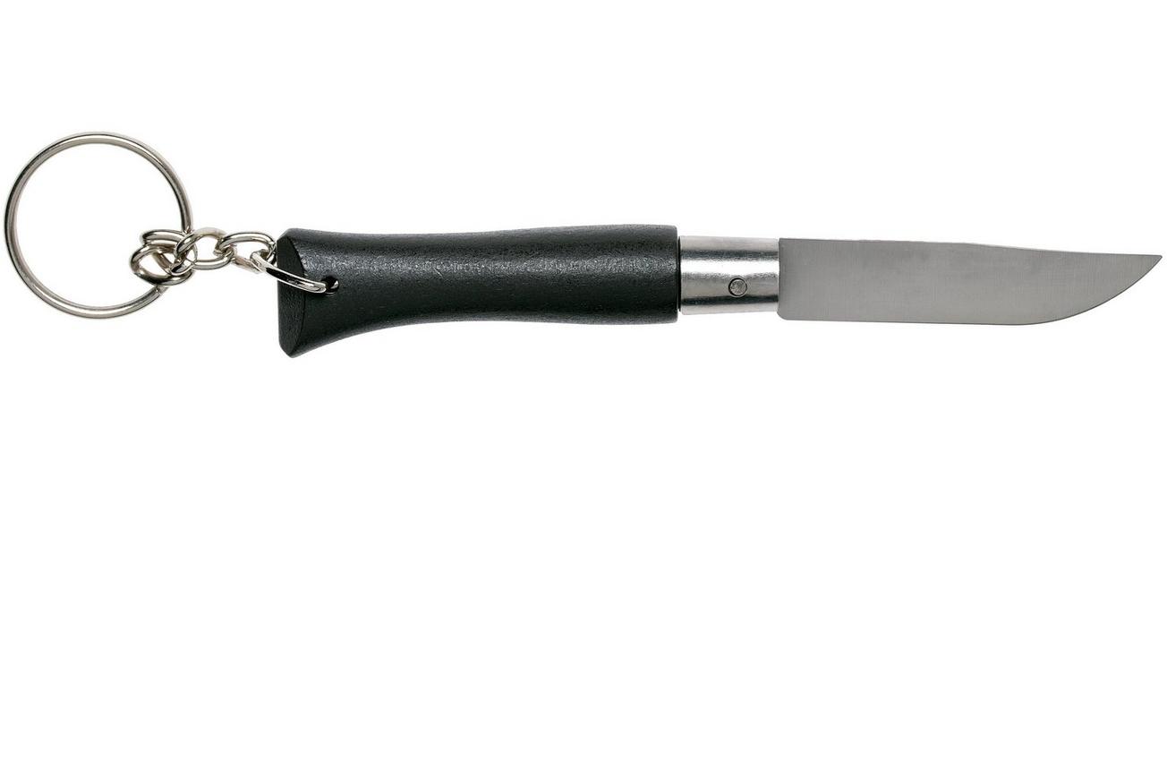Opinel zakmes No. 04RV Keyring zakmes, Black