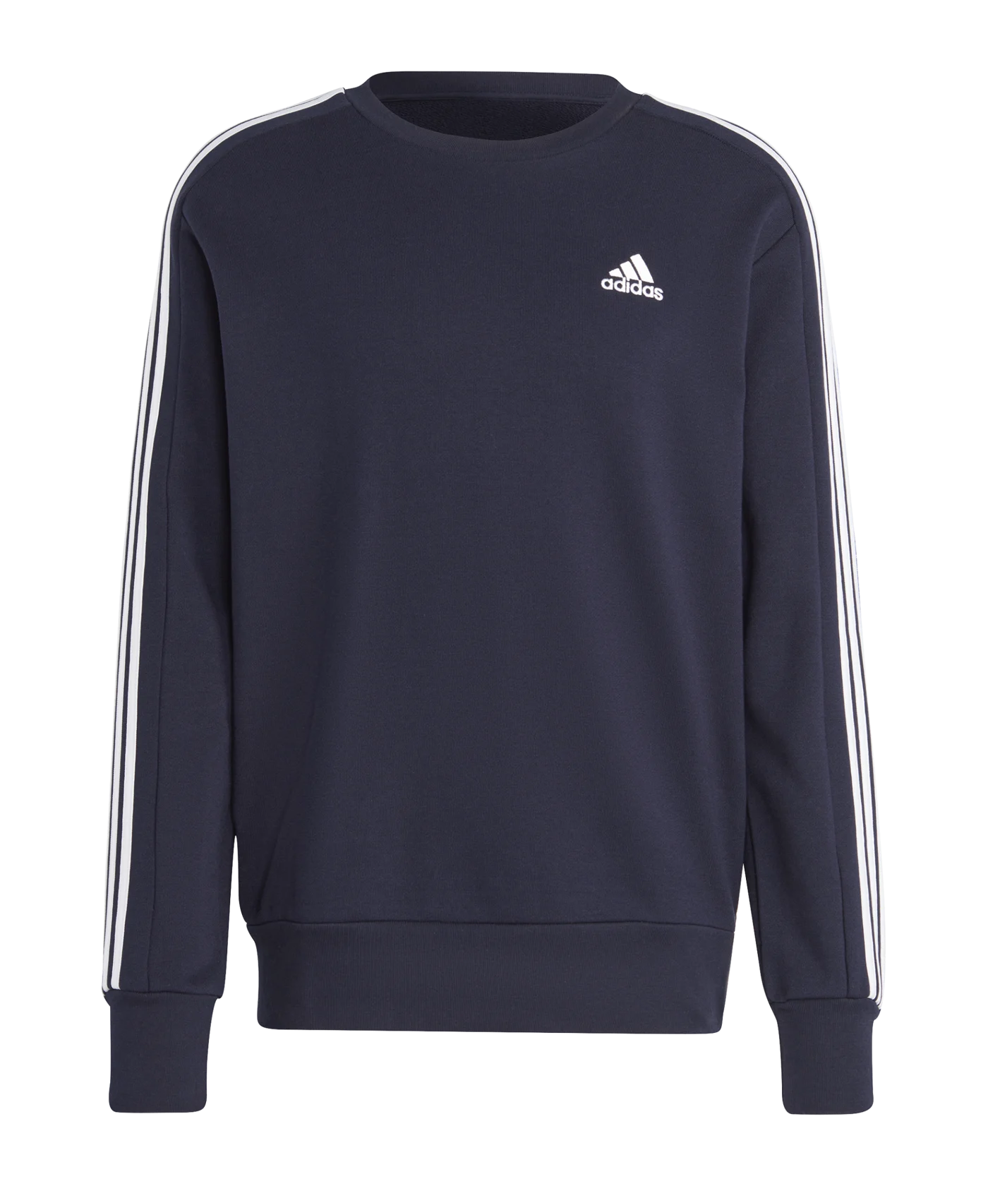 adidas Essentials French Terry 3-Stripes Sweatshirt Blue