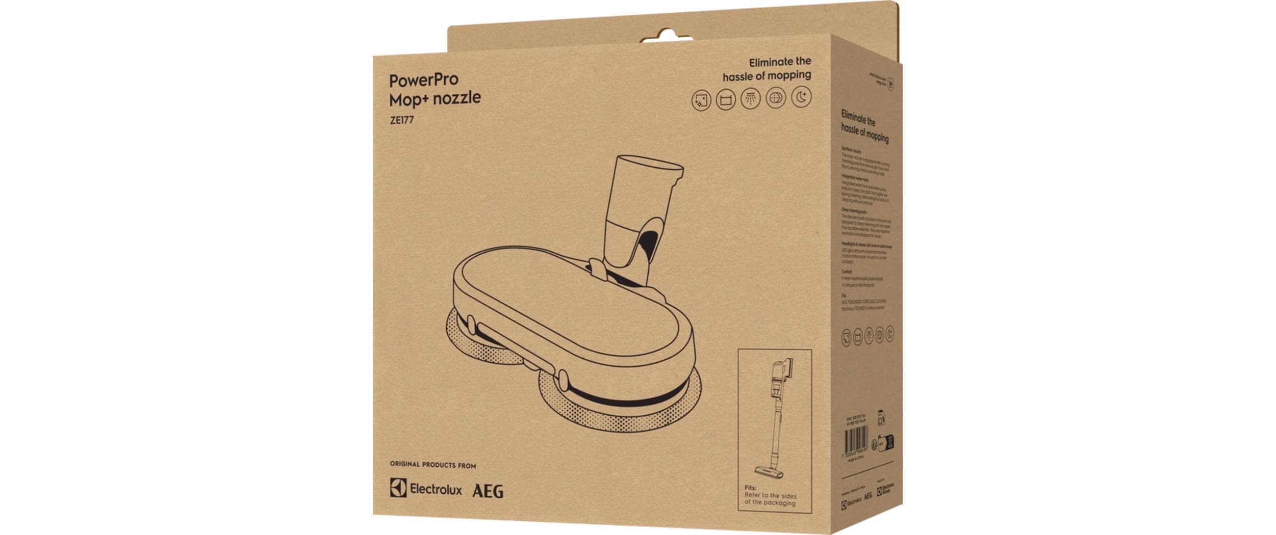 PowerPro Mop+ Düse ZE177<br>Bodendüse