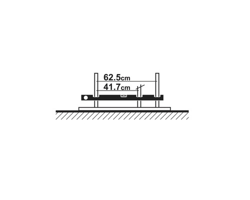 Waterpas voor gipsplaat, metselaarslob 900 mm