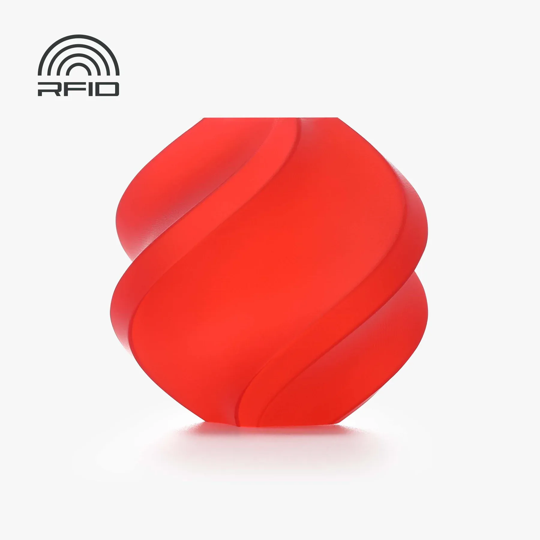 Bambu Lab  PLA Translucent Red, Spule (1.000 g)    Frosted PLA Look in Red