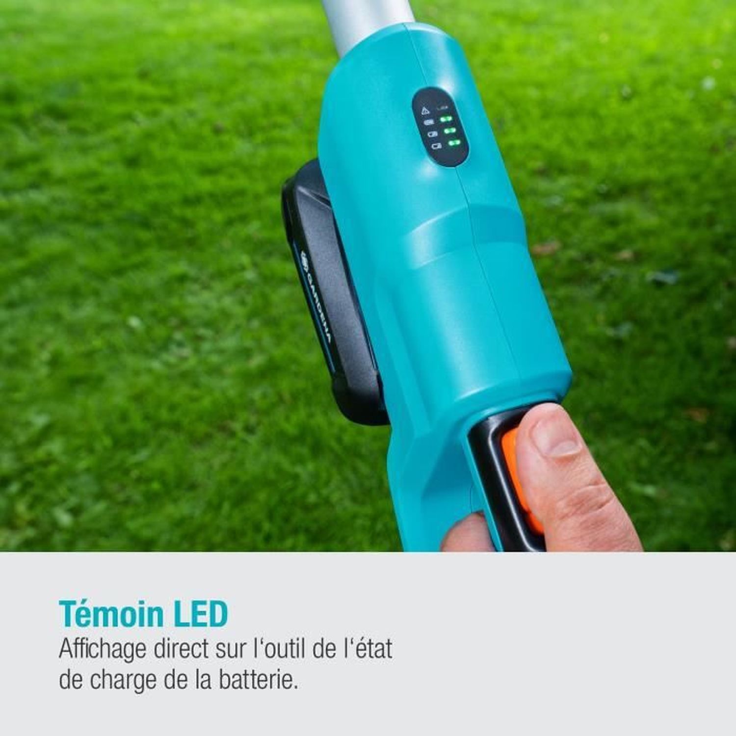 Elagueuse sur perche à batterie - tcs 20/18v p4a - 18v - 42 cm avec batterie 2,5 ah + chargeur