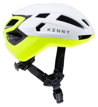Casque Kenny Furtif Blanc Jaune