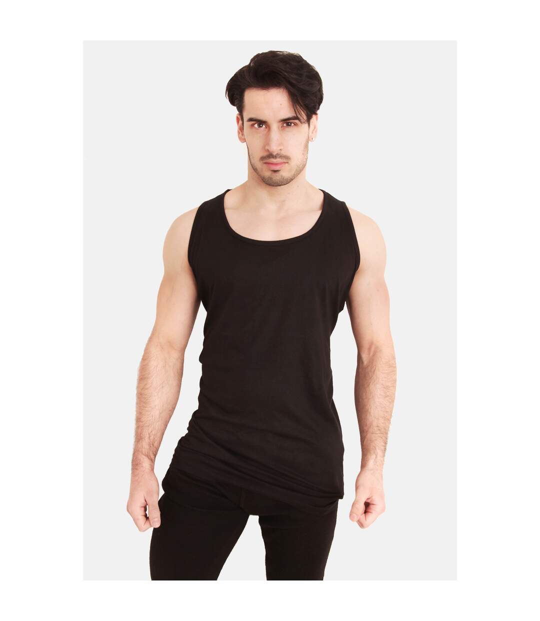 Duke - Débardeur de sport FABIO 1 - Homme (Grande Taille) (Noir) - UTDC171