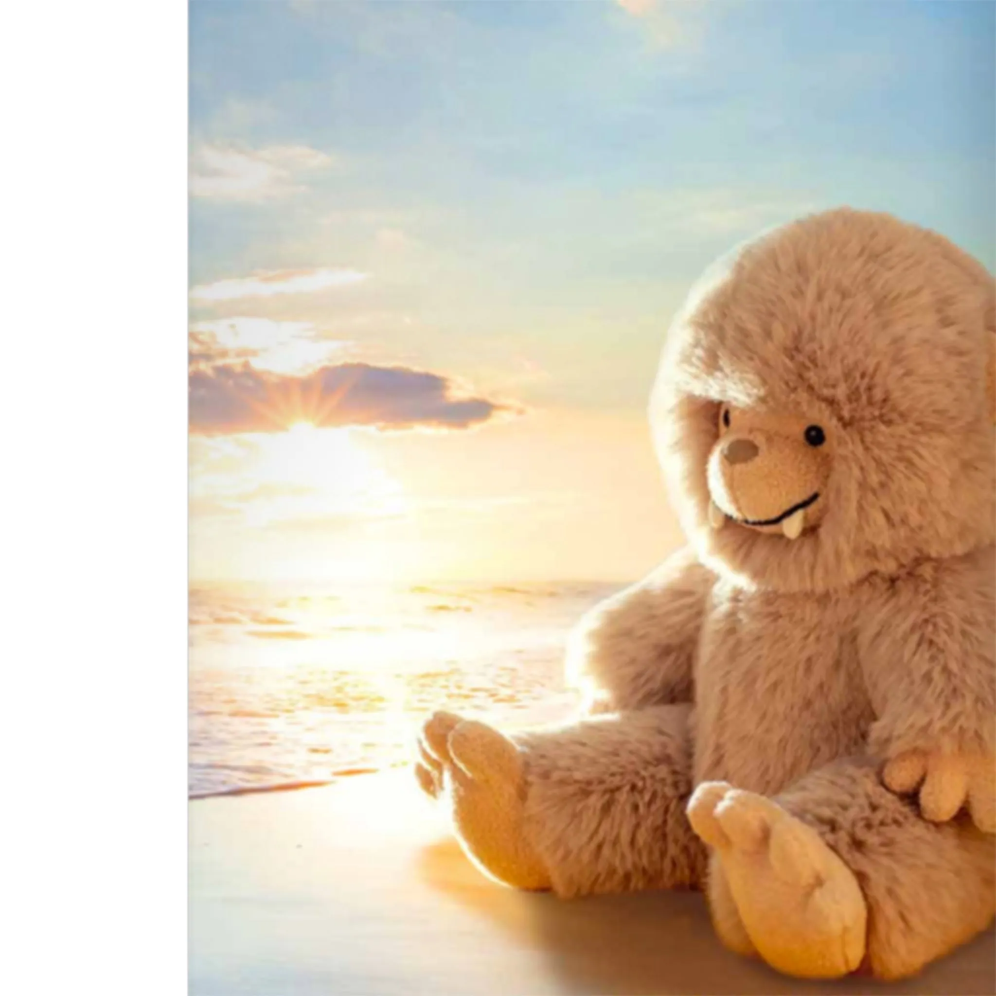 Jellycat Yeti Tan 12