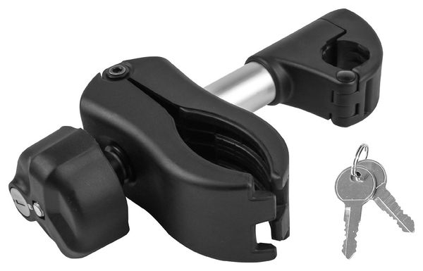Fixe-cadre amovible et antivol L 12cm DIAM 2 5cm