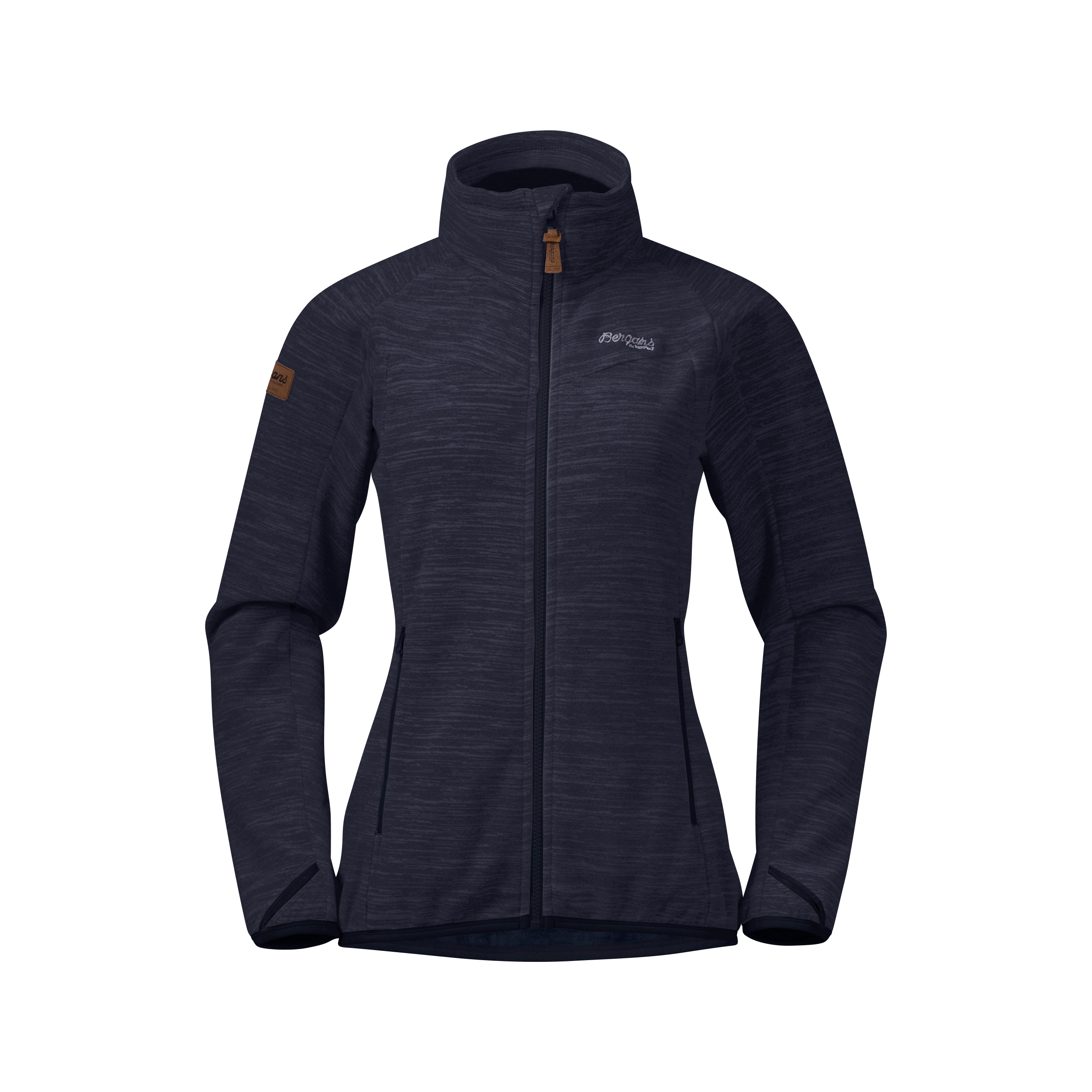 Hareid Fleece W Jacket NoHood Dark Navy