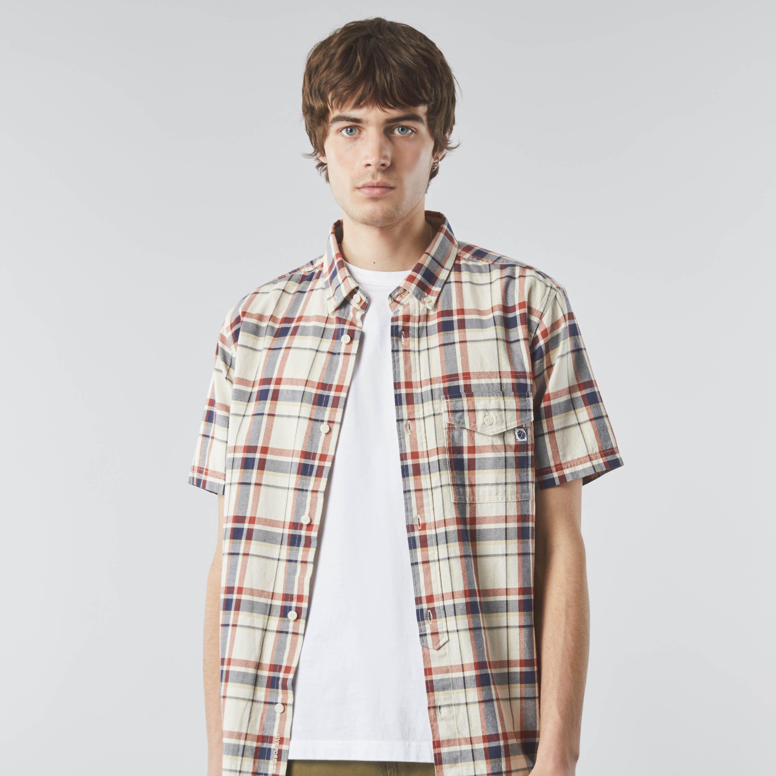 Pretty Green Winson Check Short Sleeve Shirt