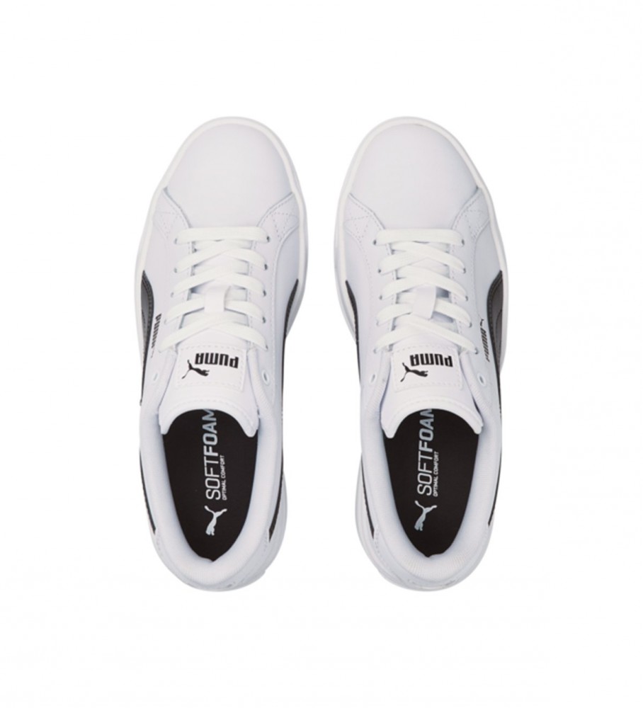 Tênis Puma Karmen L de couro branco