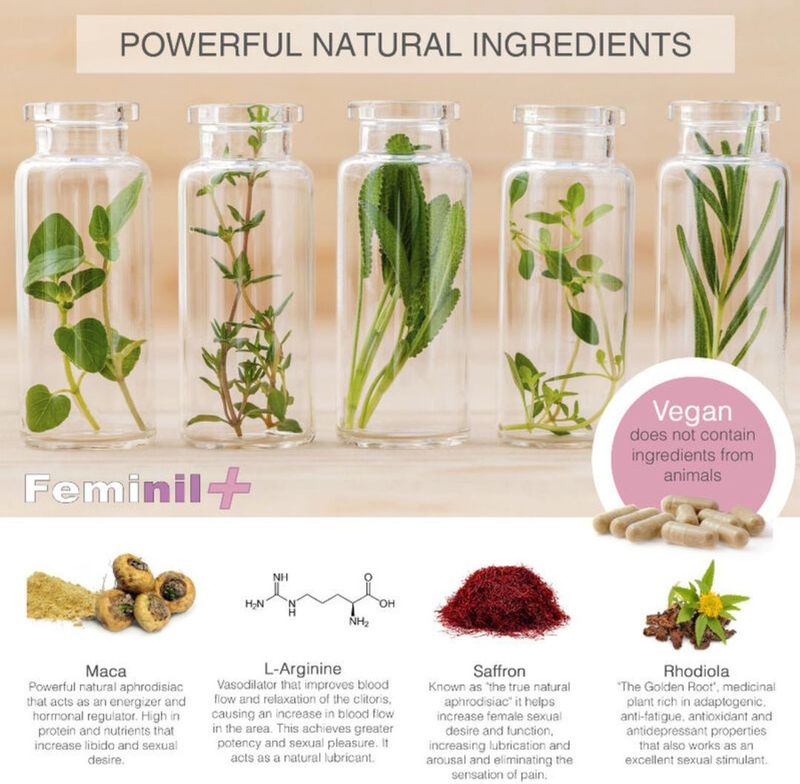 Feminil Pills - Libidoversterker - 30 Tabletten