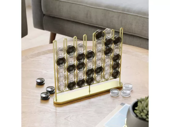 Jeu de puissance 4 en laiton Stax