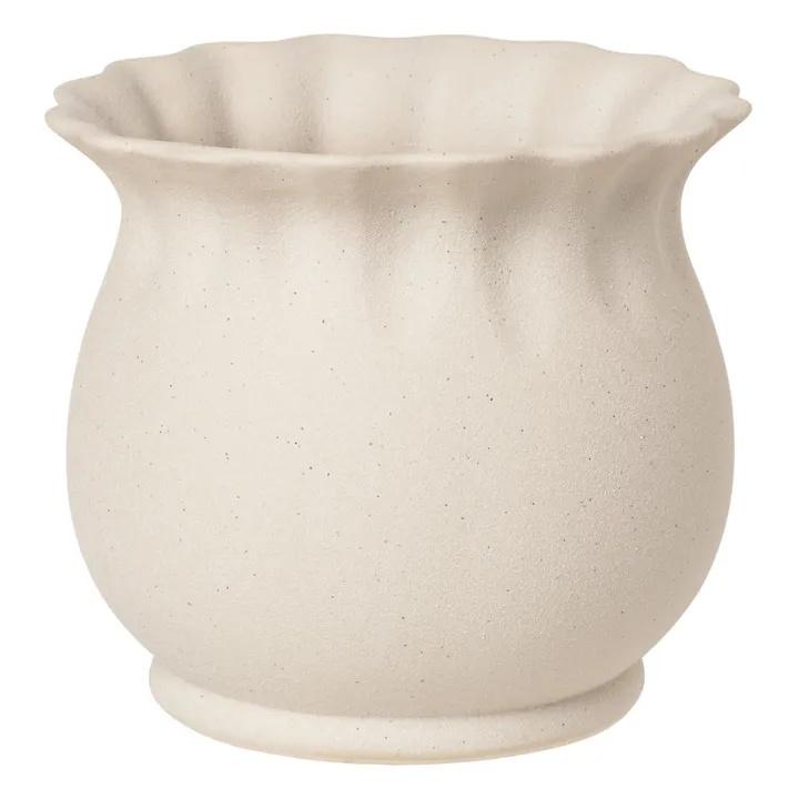 Broste Copenhagen Cache-pot Alexa en céramique | Gris