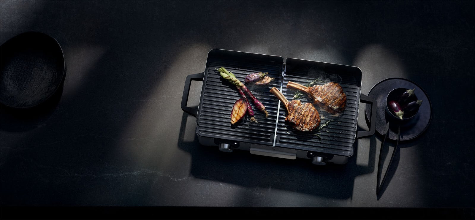 WMF Tischgrill LONO Master Grill 2400 Watt Edelstahl Cromargan®