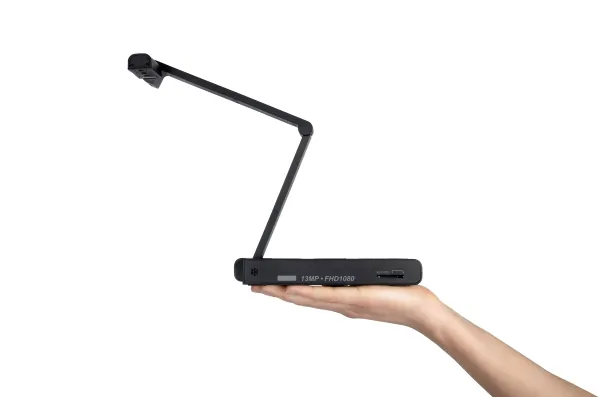 Optoma DC455 - Digitalkamera for dokumenter - farve - 13.000.000 pixel - 1920 x 1080 - 1080p - audio - VGA, HDMI - USB 2.0 - DC 5 V