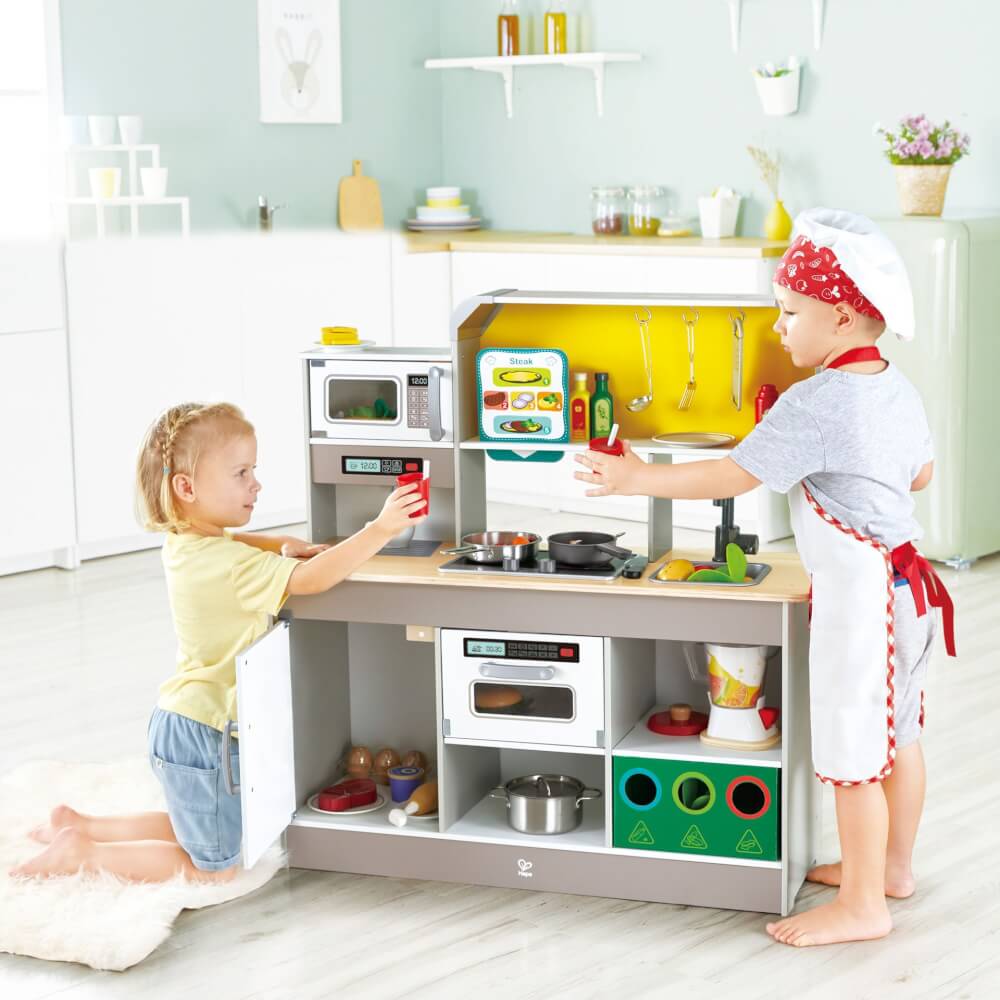 Deluxe Spielküche mit Mikrowelle