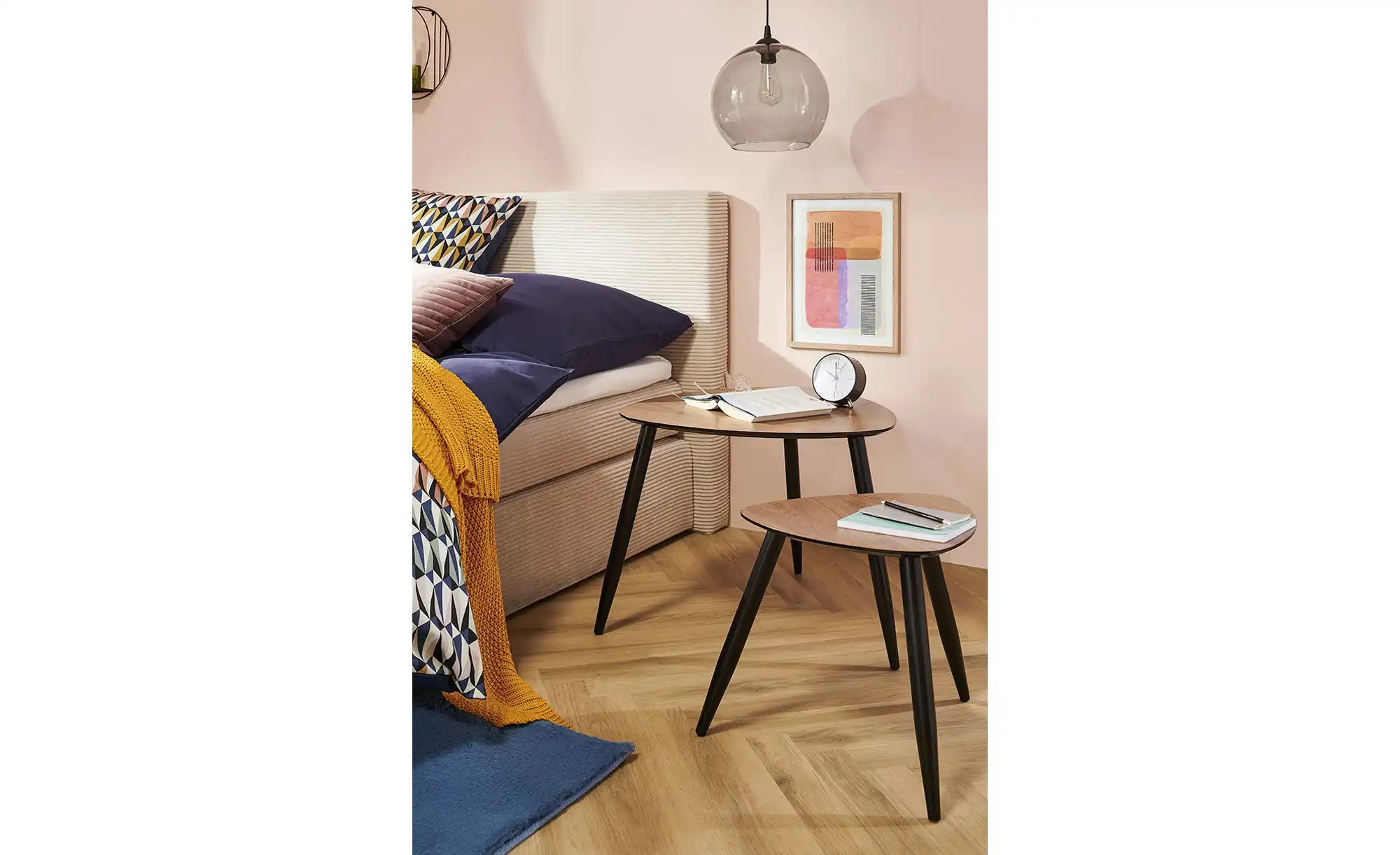 Beistelltisch, 2er-Set Bamboo