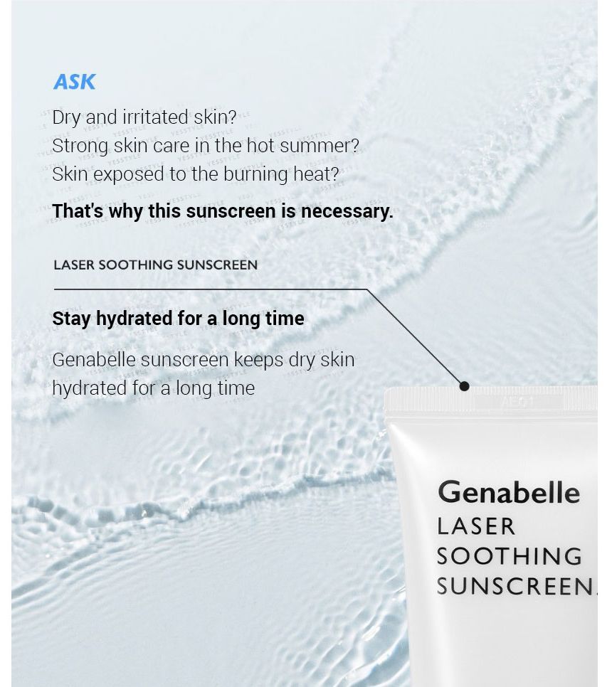 Genabelle - Laserverzachtende zonnebrandcrème
