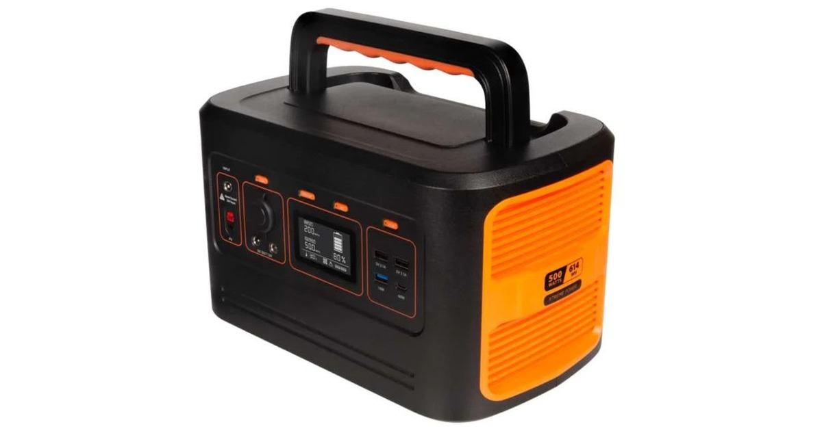 XtormXtreme Powerstation 500W  (Zwart/oranje)