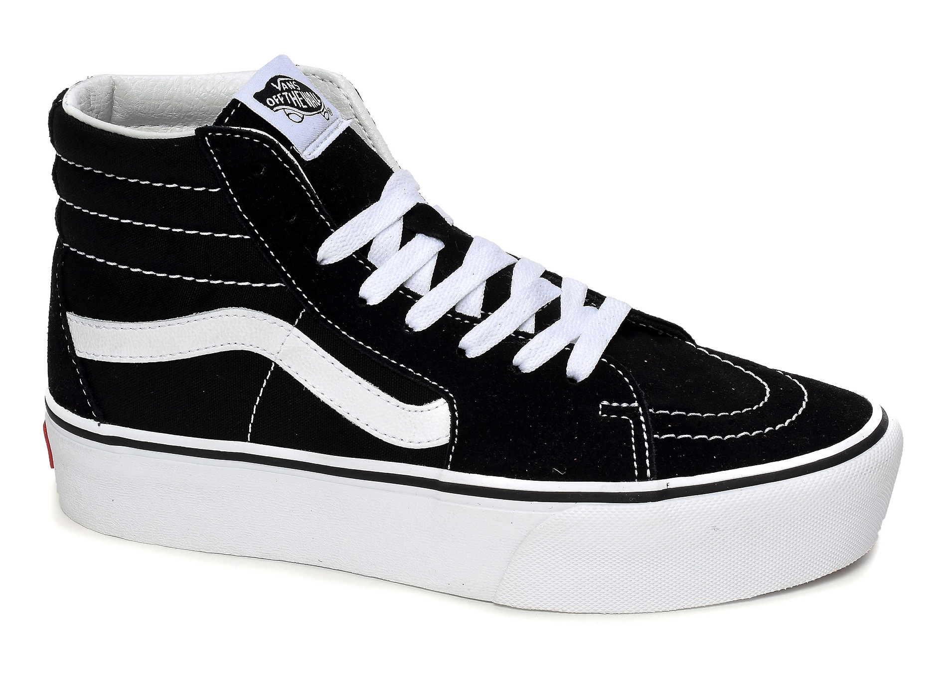 Ua sk8 hi platform noir