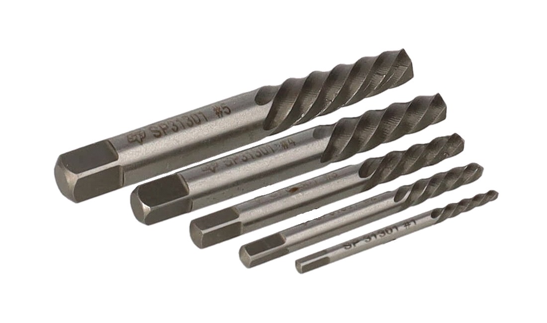 Skrueudtrækker 5 dele - SP Tools